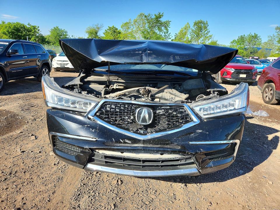 54790196 :رقم المزاد ، 5FRYD4H57HB013936 vin ، 2017 Acura Mdx مزاد بيع