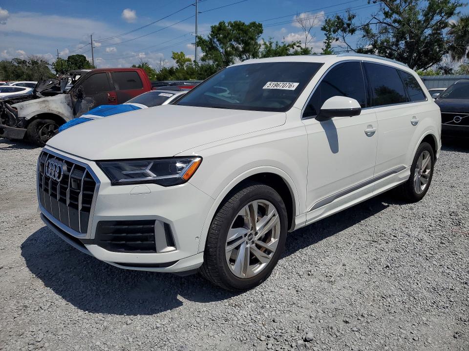 51967076 :رقم المزاد ، WA1LJAF77MD023708 vin ، 2021 Audi Q7 مزاد بيع