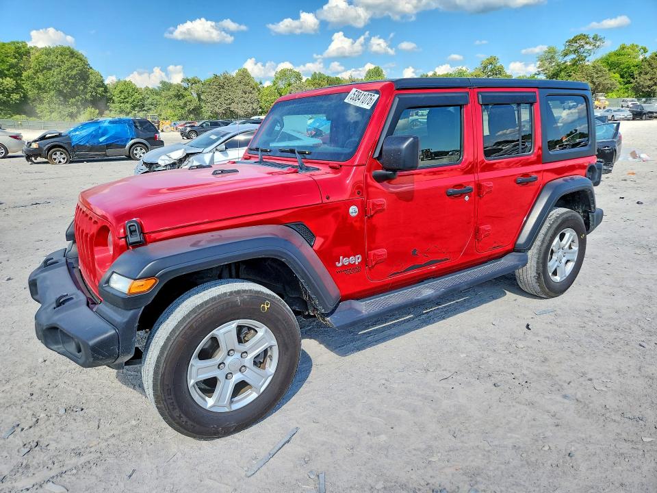 Aukcja sprzedaży 2020 Jeep Wrangler Unlimited, vin: 1C4HJXDGXLW144088, numer aukcji: 53841076