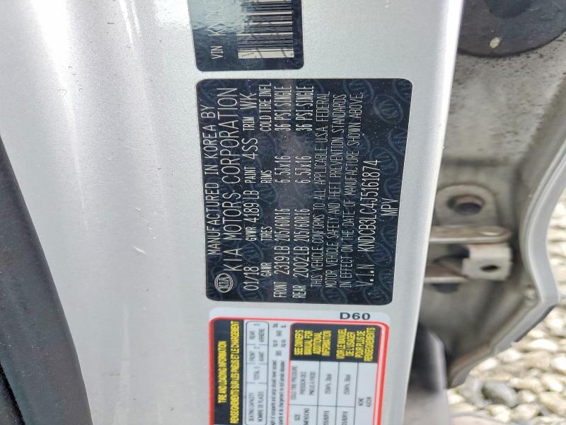 Продаж на аукціоні авто 2018 Kia Niro, vin: KNDCB3LC4J5161874, номер лоту: 53215676