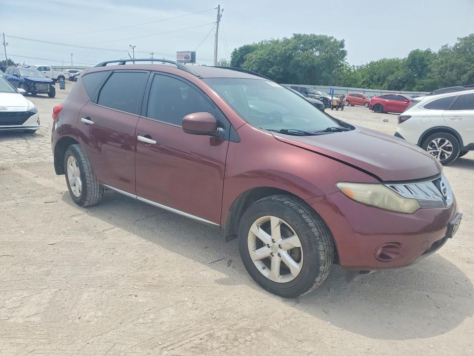 52301036 :رقم المزاد ، JN8AZ18W29W118333 vin ، 2009 Nissan Murano مزاد بيع