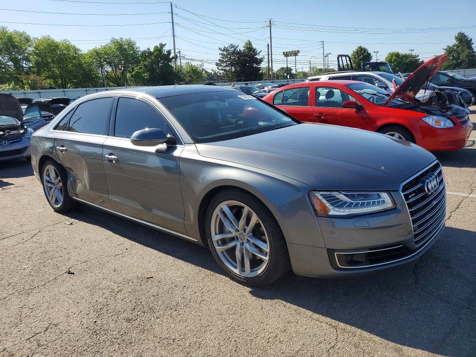 2015 Audi A8 მანქანა იყიდება აუქციონზე, vin: WAU32AFDXFN009790, აუქციონის ნომერი: 52667706