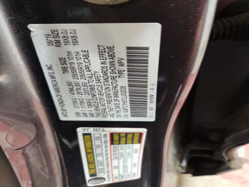 Aukcja sprzedaży 2020 Acura Rdx, vin: 5J8TC1H57LL002035, numer aukcji: 53570406
