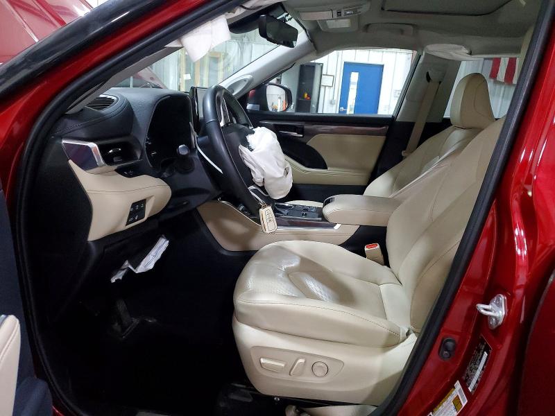 Продаж на аукціоні авто 2023 Toyota Highlander Hybrid, vin: 5TDXBRCHXPS568620, номер лоту: 52080856