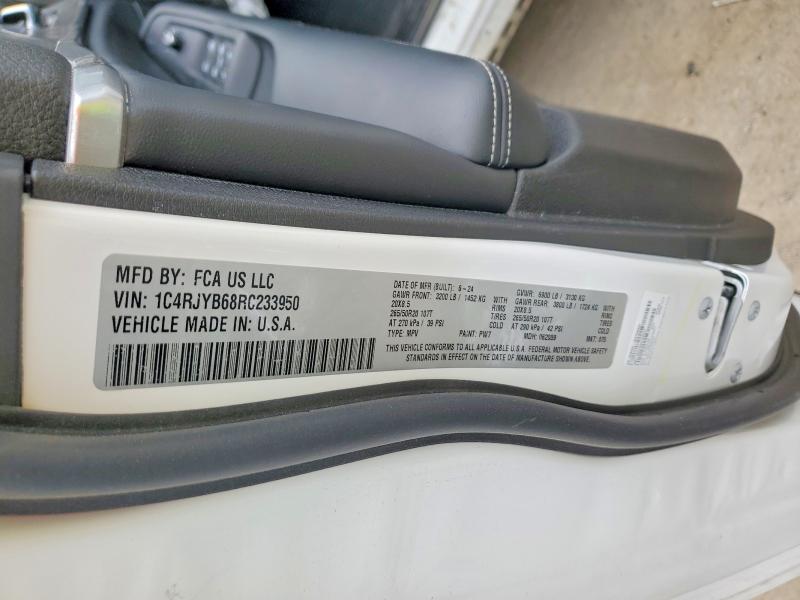 Продаж на аукціоні авто 2024 Jeep Grand Cherokee, vin: 1C4RJYB68RC233950, номер лоту: 54074236