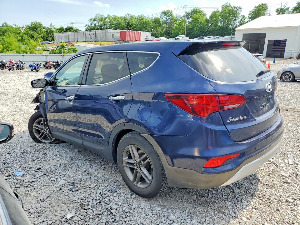 55354836 :رقم المزاد ، 5XYZTDLB5JG542791 vin ، 2018 Hyundai Santa Fe Sport مزاد بيع