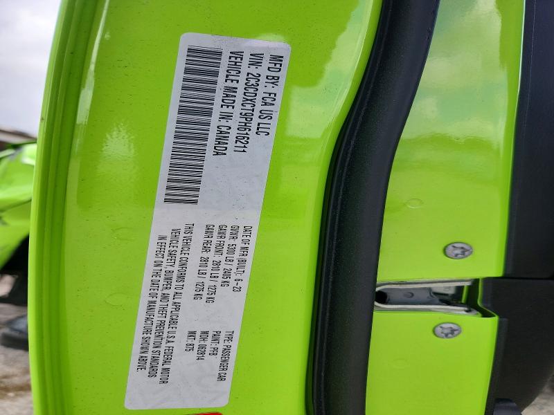Продаж на аукціоні авто 2023 Dodge Charger, vin: 2C3CDXCT9PH616211, номер лоту: 53781186