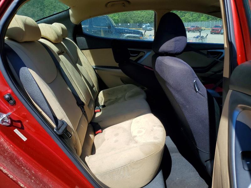 2012 Hyundai Elantra მანქანა იყიდება აუქციონზე, vin: KMHDH4AE5CU282513, აუქციონის ნომერი: 53345966