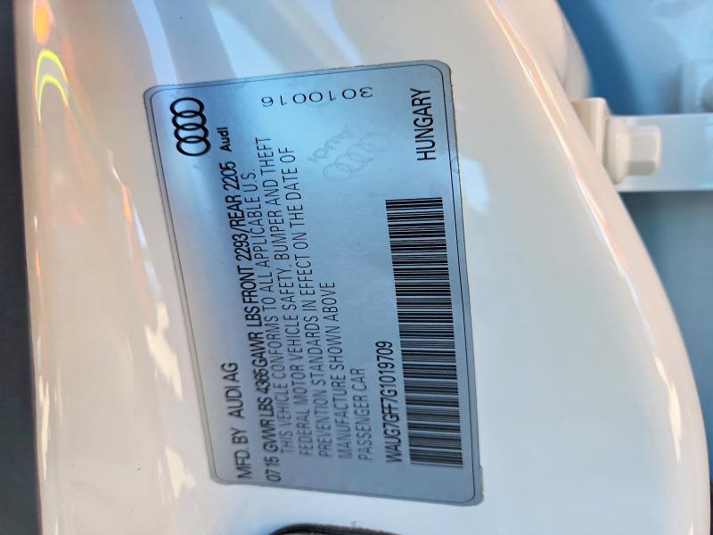 Продажа на аукционе авто 2016 Audi A3, vin: WAUG7GFF7G1019709, номер лота: 51849006