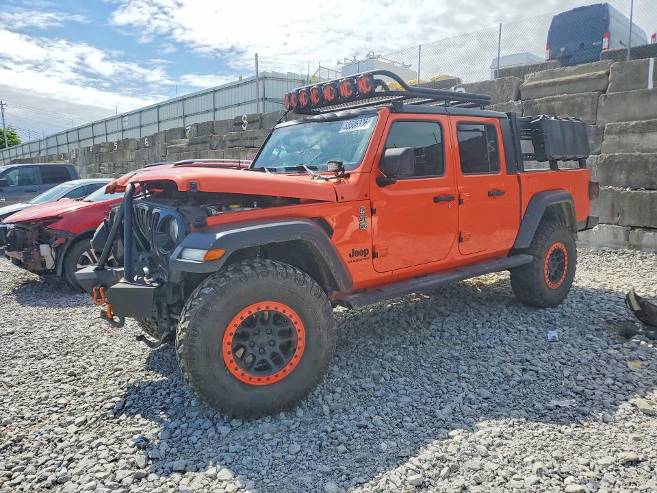 53506336 :رقم المزاد ، 1C6HJTAG4LL146523 vin ، 2020 Jeep Gladiator مزاد بيع