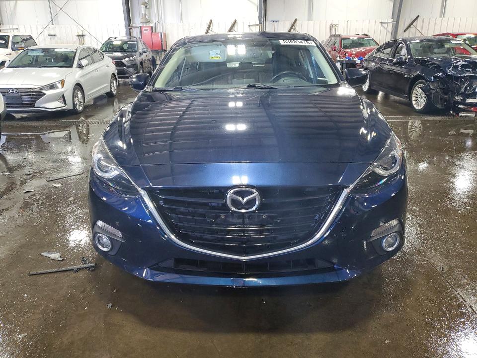 53639476 :رقم المزاد ، JM1BM1M32F1234876 vin ، 2015 Mazda 3 مزاد بيع