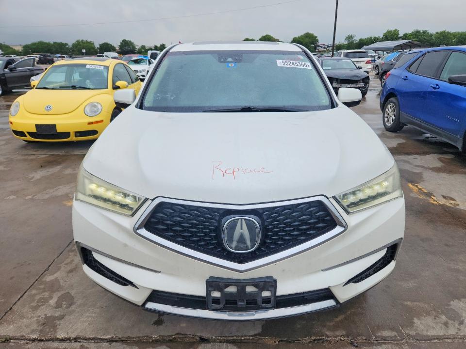 2019 Acura Mdx მანქანა იყიდება აუქციონზე, vin: 5J8YD3H50KL006408, აუქციონის ნომერი: 55245366
