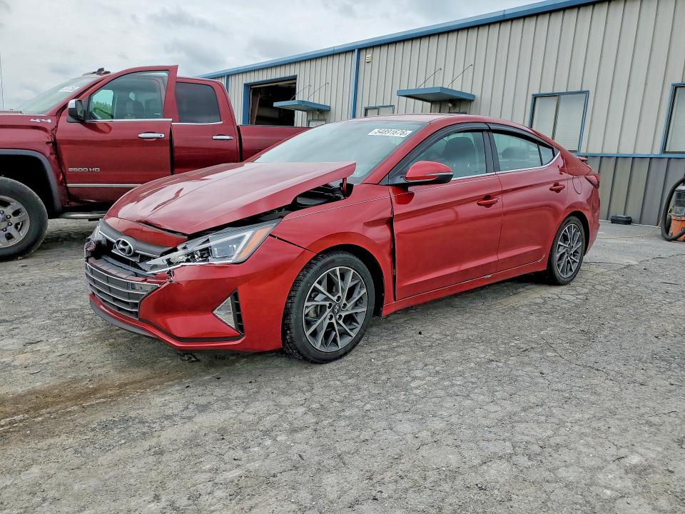 Auction sale of the 2019 Hyundai Elantra, vin: KMHD84LF5KU792834, lot number: 54891676
