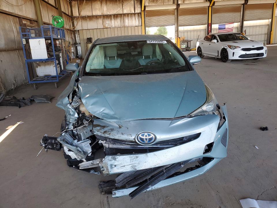 54725996 :رقم المزاد ، JTDKBRFU1J3065831 vin ، 2018 Toyota Prius مزاد بيع
