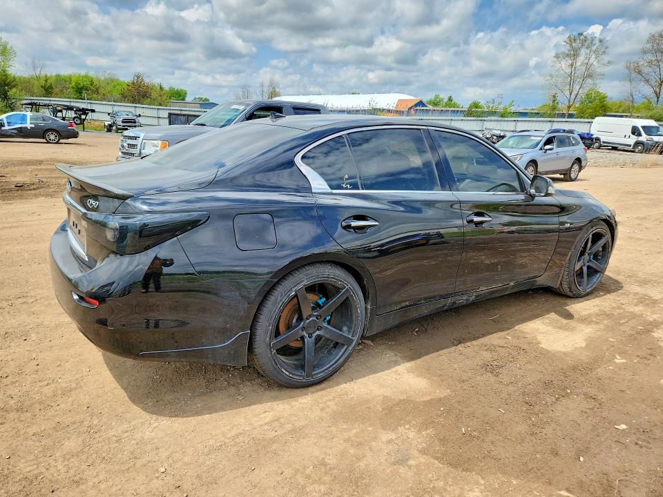 2015 Infiniti Q50 მანქანა იყიდება აუქციონზე, vin: JN1BV7AP3FM338592, აუქციონის ნომერი: 53101636