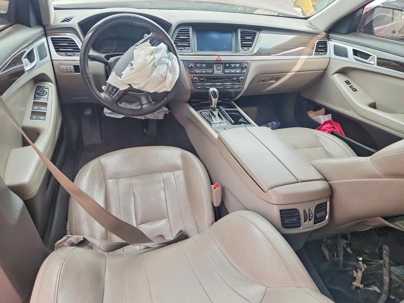 2015 Hyundai Genesis მანქანა იყიდება აუქციონზე, vin: KMHGN4JE7FU034287, აუქციონის ნომერი: 54840626