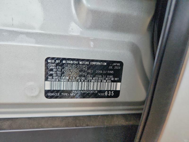 Aukcja sprzedaży 2024 Mitsubishi Outlander, vin: JA4J3VA8XRZ006128, numer aukcji: 54791166