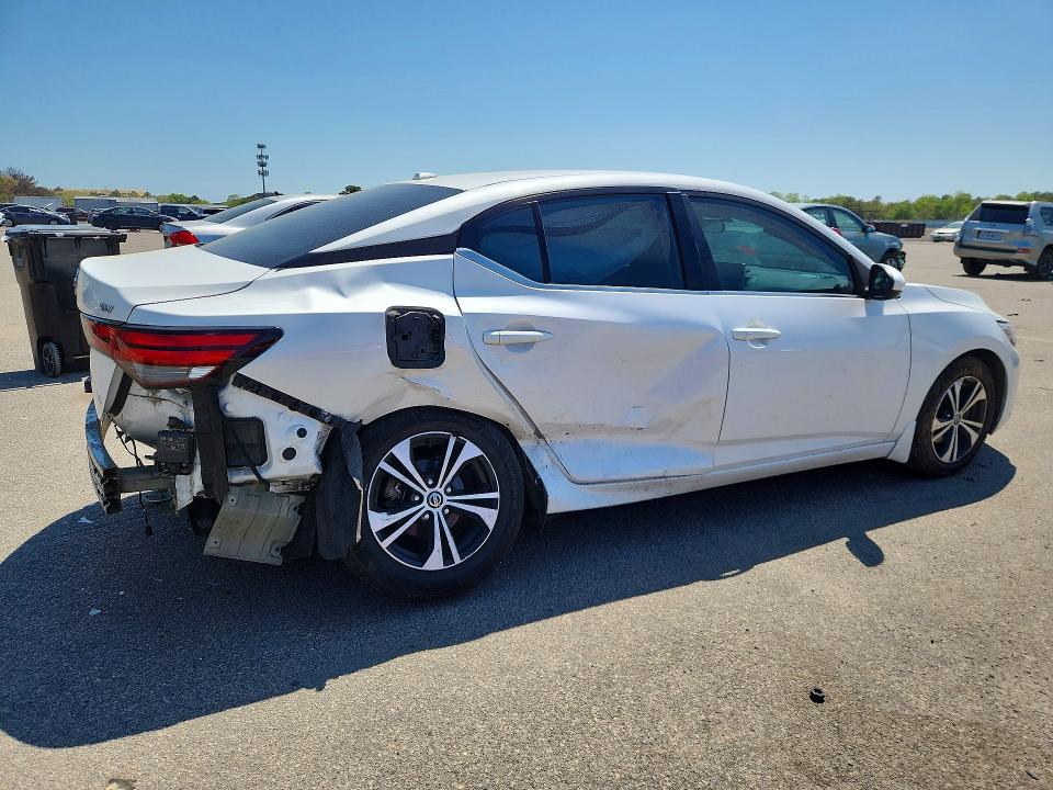 53917026 :رقم المزاد ، 3N1AB8CV0MY262605 vin ، 2021 Nissan Sentra مزاد بيع