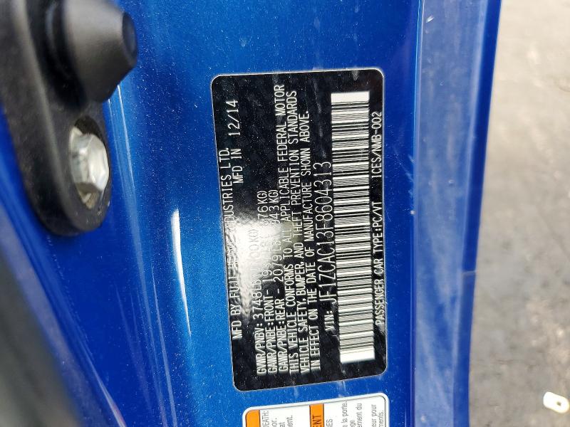 Продажа на аукционе авто 2015 Subaru Brz, vin: JF1ZCAC13F8604313, номер лота: 54839406