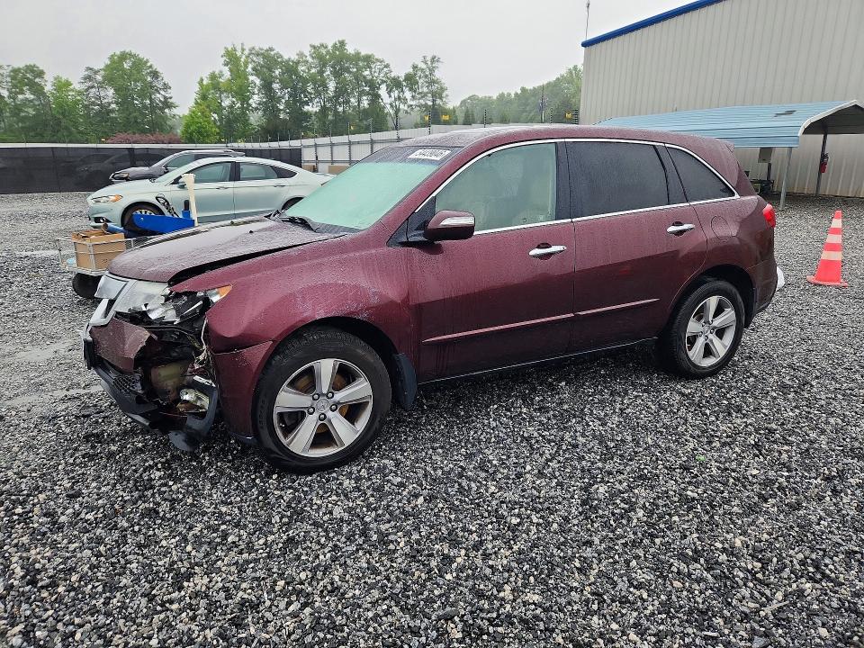 Auction sale of the 2012 Acura Mdx, vin: 2HNYD2H39CH536702, lot number: 54439046