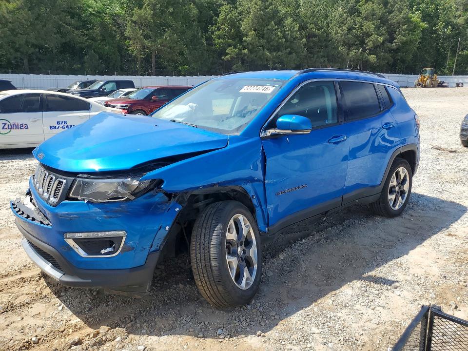 Продаж на аукціоні авто 2021 Jeep Compass, vin: 3C4NJDCB1MT553563, номер лоту: 52224746