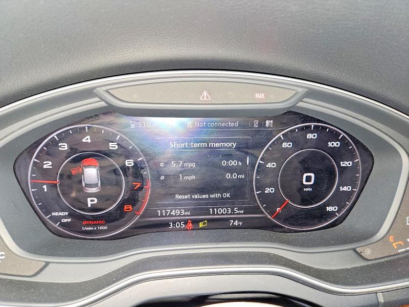 Продаж на аукціоні авто 2018 Audi Q5, vin: WA1BNAFY1J2037989, номер лоту: 52302306