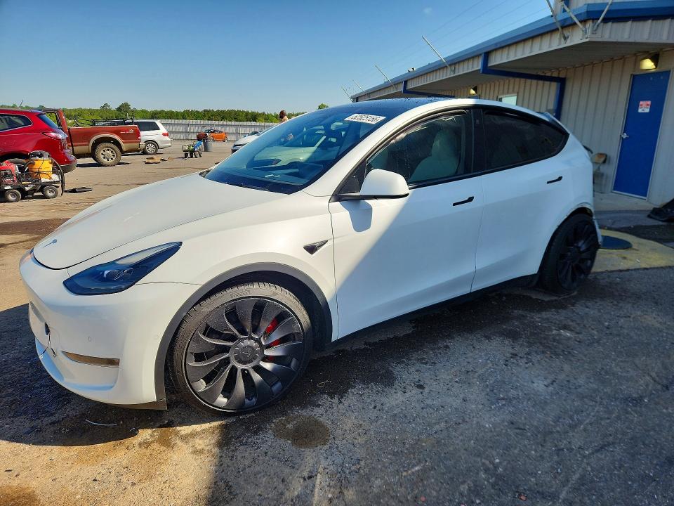 Продажа на аукционе авто 2022 Tesla Model Y, vin: 7SAYGDEF5NF554472, номер лота: 52525156
