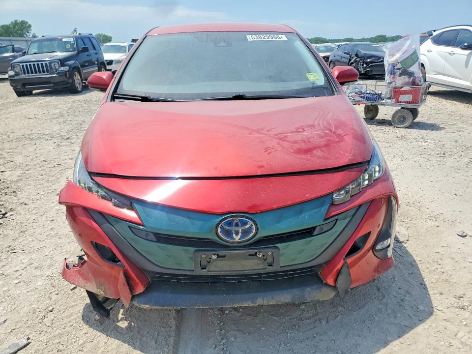 53829986 :رقم المزاد ، JTDKARFP8J3073745 vin ، 2018 Toyota Prius Prime مزاد بيع