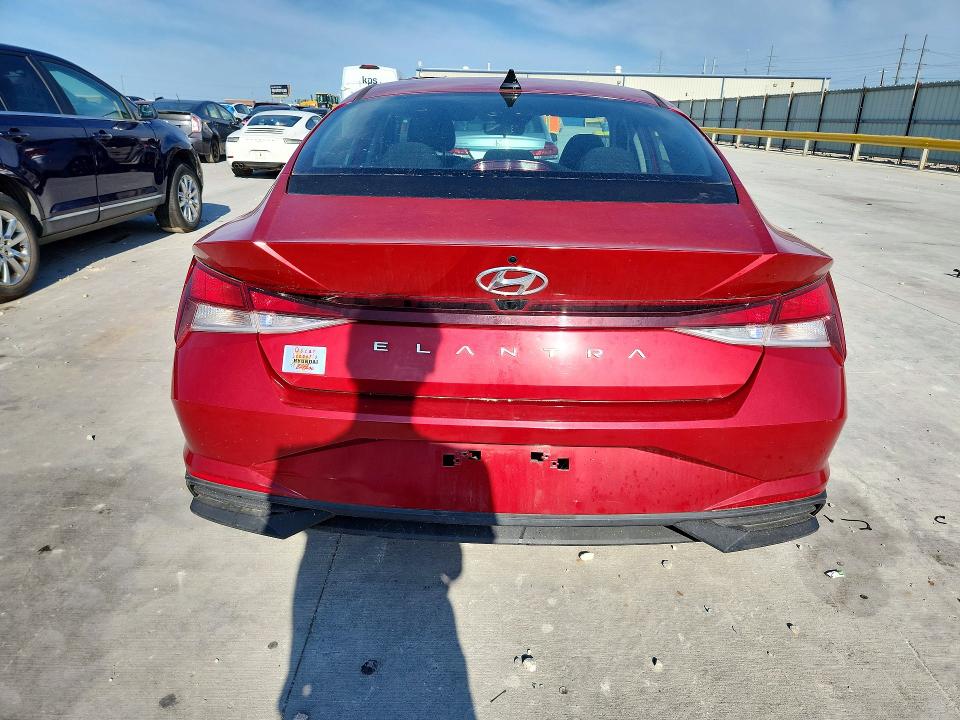 51919056 :رقم المزاد ، KMHLM4AG5MU194913 vin ، 2021 Hyundai Elantra مزاد بيع