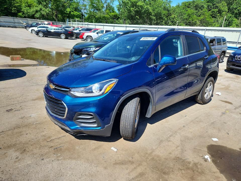 Auction sale of the 2019 Chevrolet Trax, vin: 3GNCJPSB8KL285321, lot number: 55347116