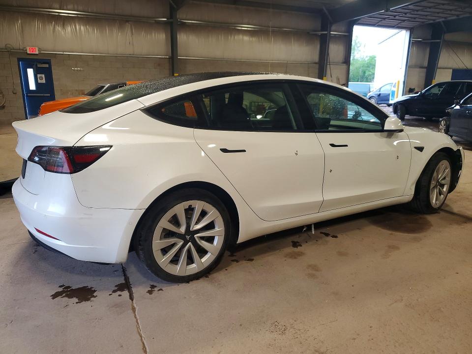 Продаж на аукціоні авто 2022 Tesla Model 3, vin: 5YJ3E1EA7NF370182, номер лоту: 54452806
