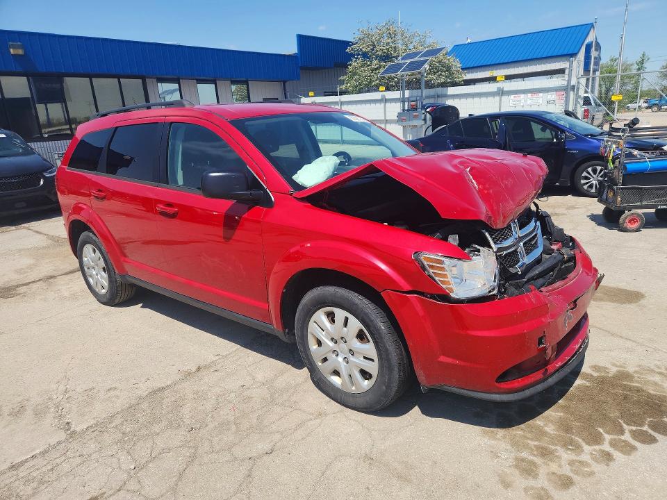 2016 Dodge Journey მანქანა იყიდება აუქციონზე, vin: 3C4PDCAB6GT223287, აუქციონის ნომერი: 52221716
