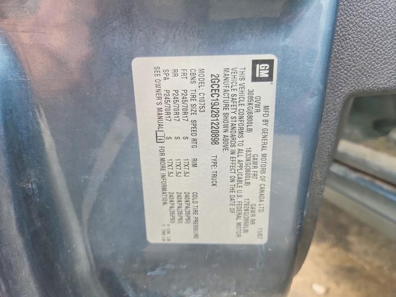 Aukcja sprzedaży 2008 Chevrolet Silverado, vin: 2GCEC19J281220898, numer aukcji: 54394256