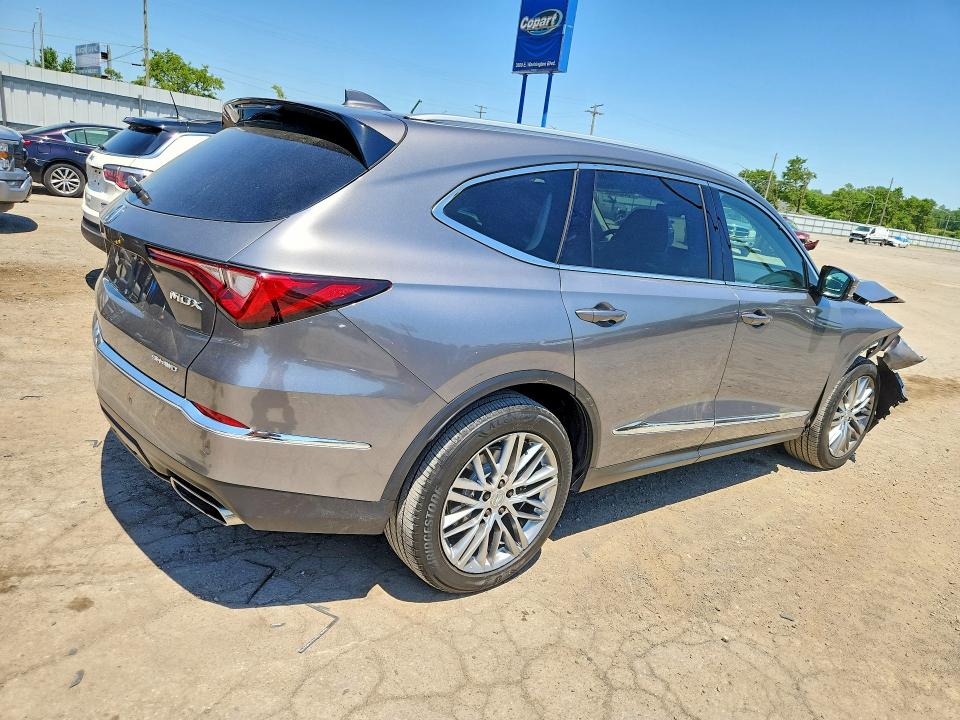 55298826 :رقم المزاد ، 5J8YE1H89PL014039 vin ، 2023 Acura Mdx مزاد بيع