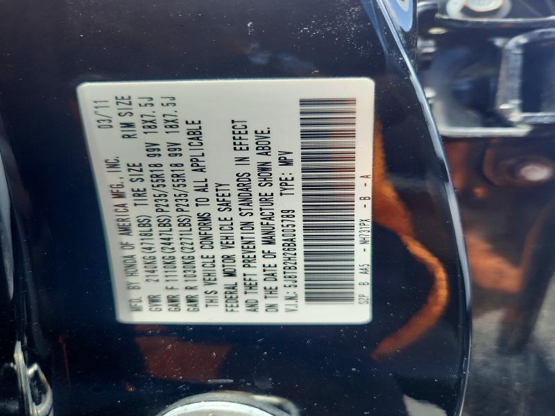 Продажа на аукционе авто 2011 Acura Rdx, vin: 5J8TB2H26BA005789, номер лота: 54984306