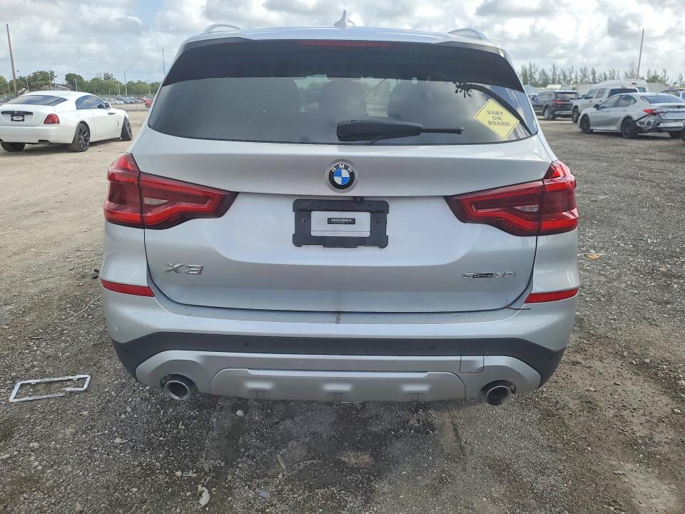 Auction sale of the 2021 Bmw X3, vin: 5UXTY3C01M9H96974, lot number: 54654166
