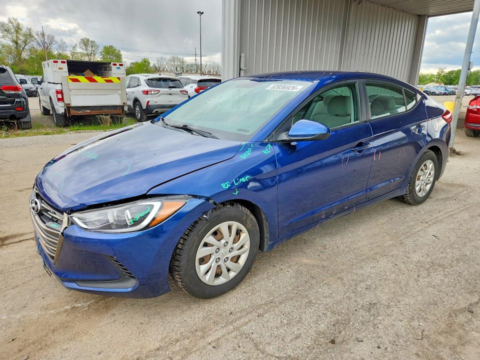 Auction sale of the 2017 Hyundai Elantra, vin: 5NPD74LF5HH161575, lot number: 52036926