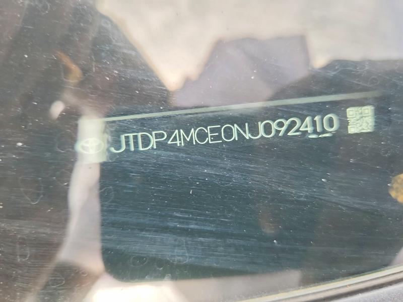Продажа на аукционе авто 2022 Toyota Corolla, vin: JTDP4MCE0NJ092410, номер лота: 55405856