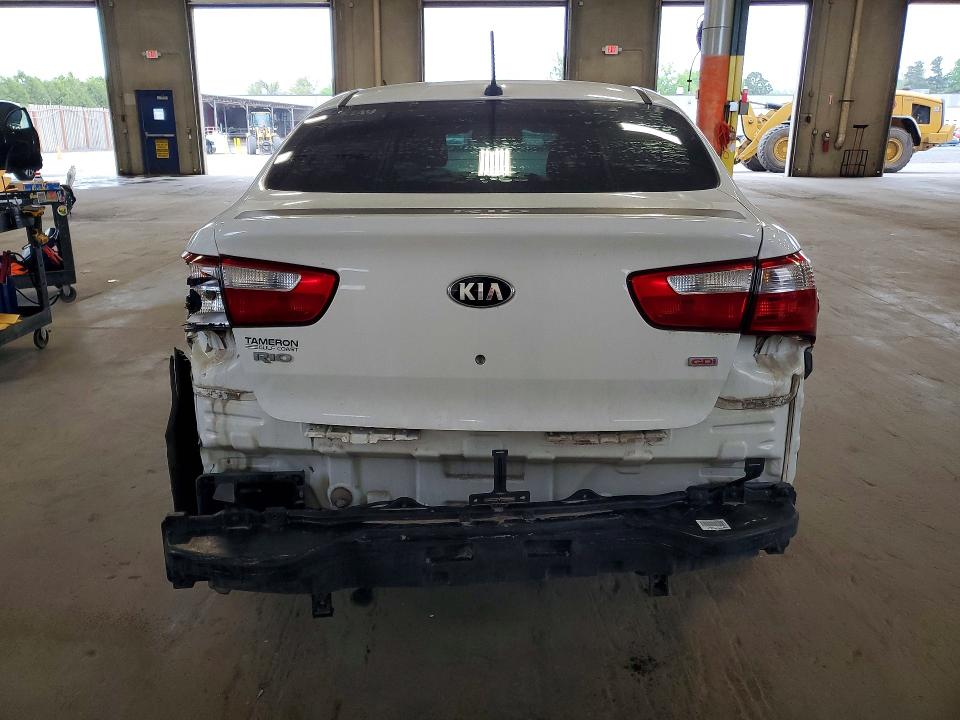 2017 Kia Rio მანქანა იყიდება აუქციონზე, vin: KNADM4A38H6012828, აუქციონის ნომერი: 54318216