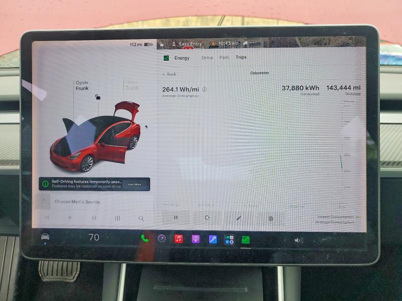 Продаж на аукціоні авто 2018 Tesla Model 3, vin: 5YJ3E1EAXJF024590, номер лоту: 52538196