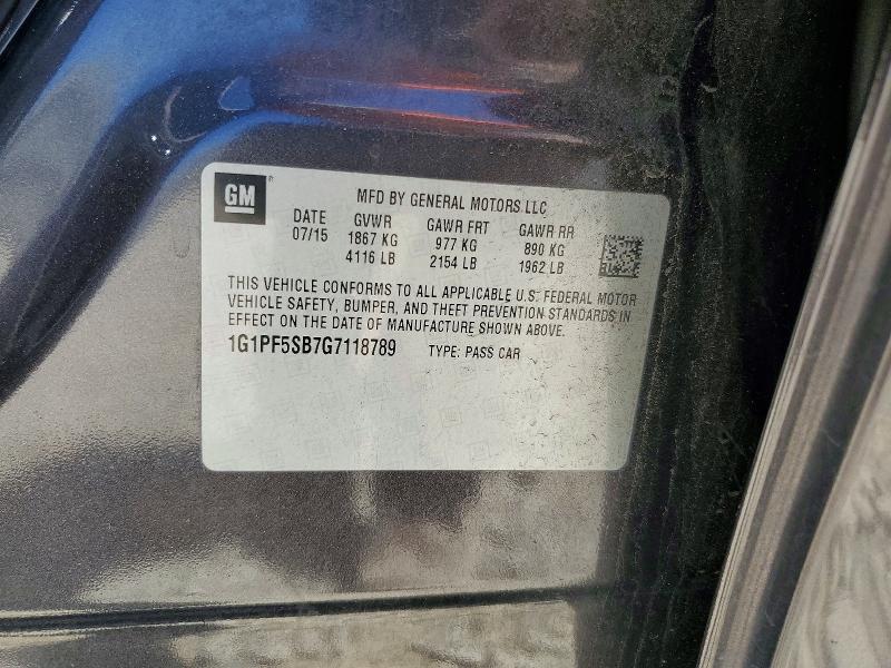 Продаж на аукціоні авто 2016 Chevrolet Cruze Limited, vin: 1G1PF5SB7G7118789, номер лоту: 53405576