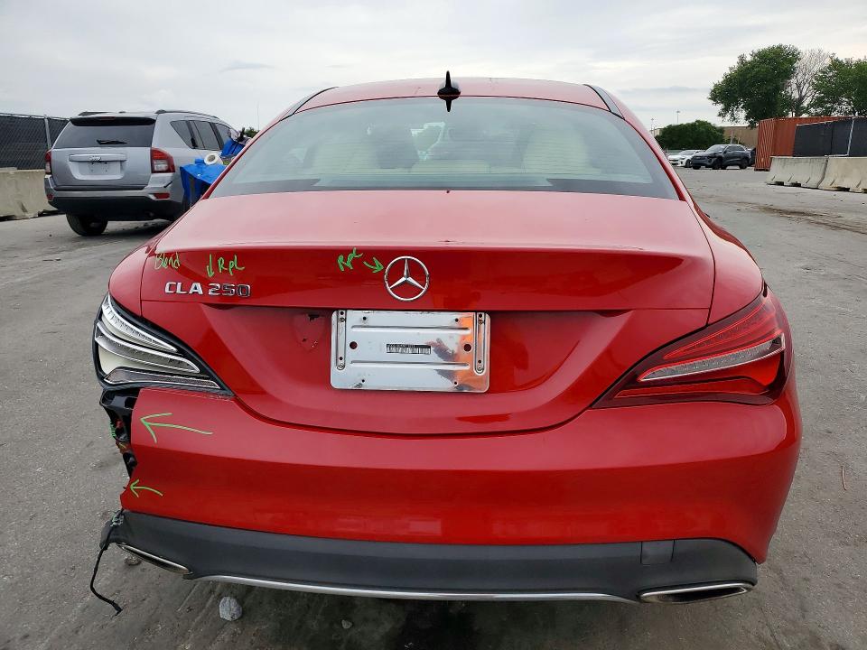2018 Mercedes-benz Cla მანქანა იყიდება აუქციონზე, vin: WDDSJ4EB9JN518223, აუქციონის ნომერი: 53374656