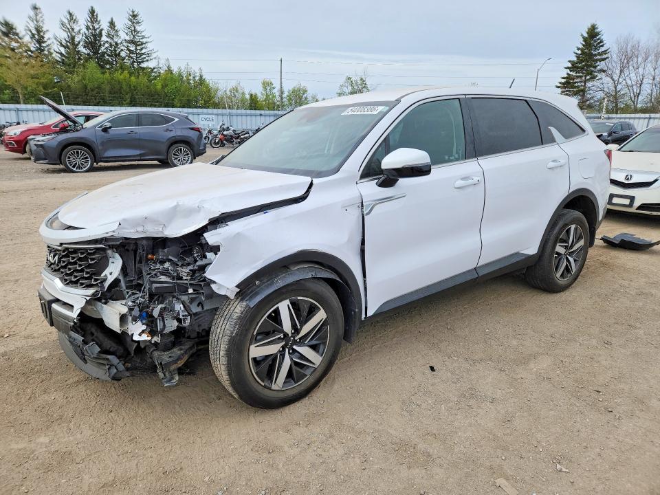 2022 Kia Sorento მანქანა იყიდება აუქციონზე, vin: 5XYRGDLC1NG107141, აუქციონის ნომერი: 54008386