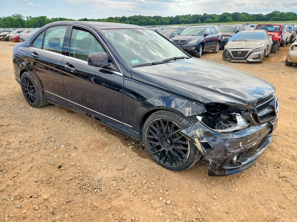 2009 Mercedes-benz C მანქანა იყიდება აუქციონზე, vin: WDDGF54X49F231310, აუქციონის ნომერი: 53600236