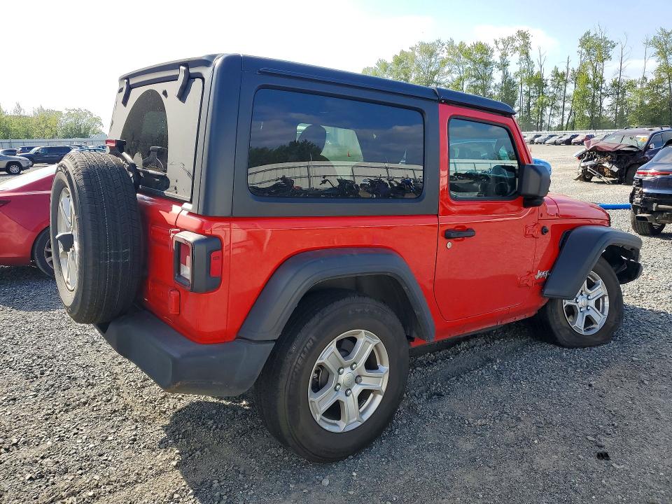 2020 Jeep Wrangler მანქანა იყიდება აუქციონზე, vin: 1C4GJXAG5LW162207, აუქციონის ნომერი: 52575446