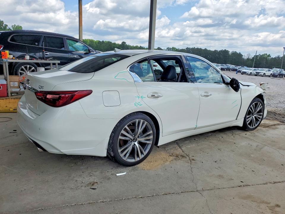 52822006 :رقم المزاد ، JN1EV7CP3MM701139 vin ، 2021 Infiniti Q50 مزاد بيع