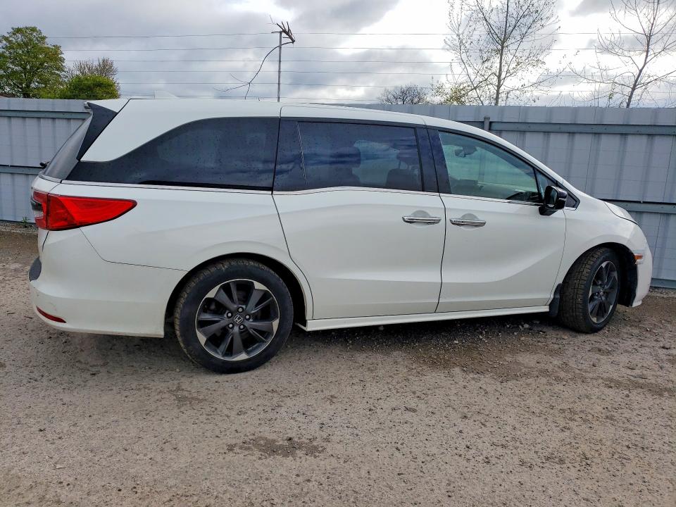 53741546 :رقم المزاد ، 5FNRL6H87NB504713 vin ، 2022 Honda Odyssey مزاد بيع