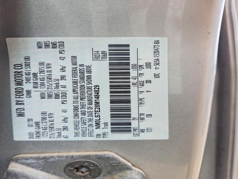 Продаж на аукціоні авто 2021 Ford Transit Connect, vin: NM0LS7E28M1484829, номер лоту: 53987366