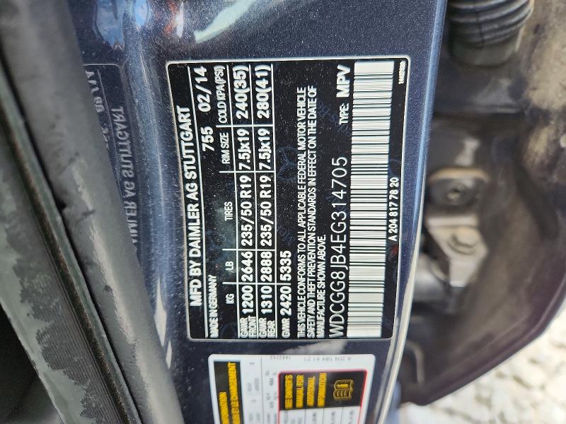 Продаж на аукціоні авто 2014 Mercedes-benz Glk, vin: WDCGG8JB4EG314705, номер лоту: 52548346