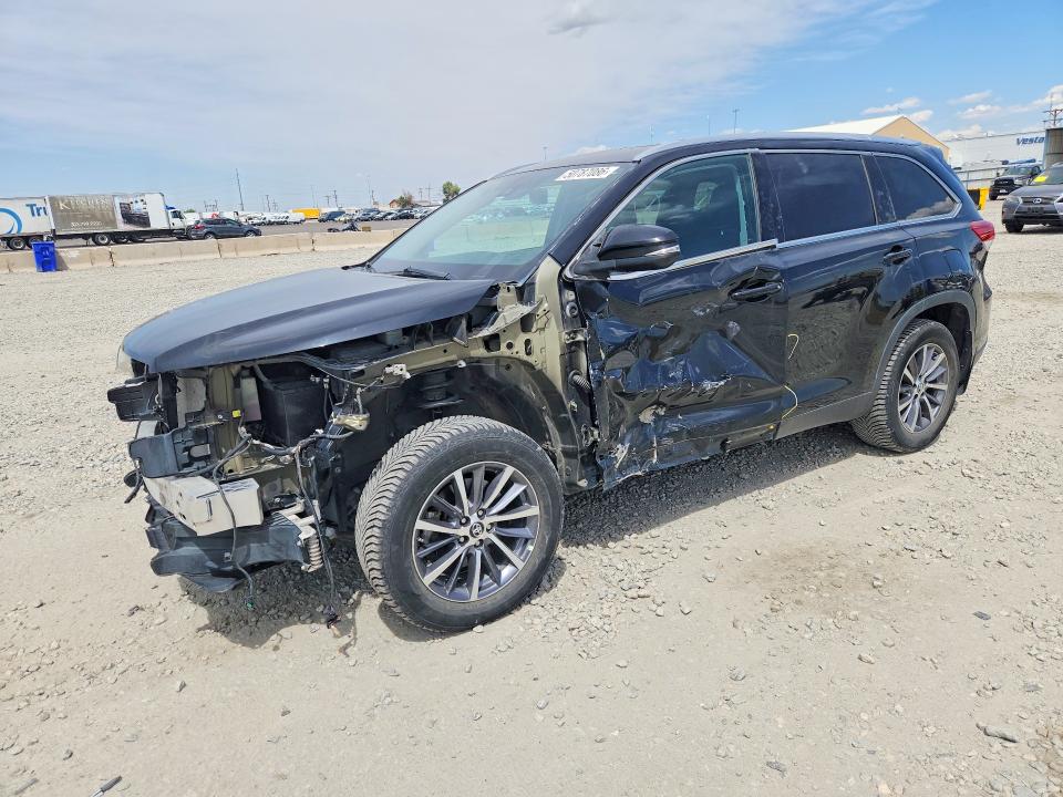Aukcja sprzedaży 2019 Toyota Highlander, vin: 5TDJZRFH4KS619048, numer aukcji: 50787086